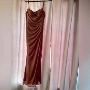 Mauve color dress